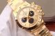 1-1 Best Copy Rolex Daytona 4130 JH Factory watch Yellow Gold Black Sub-dials (11)_th.jpg